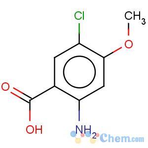 CAS No:79025-82-4 2-Amino-5-chloro-4-methoxy-benzoic acid