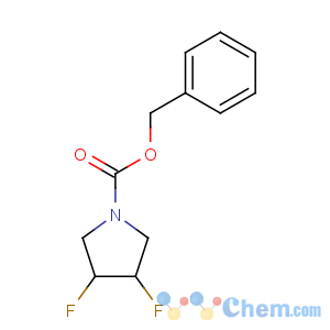 CAS No:790658-58-1 benzyl (3R,4R)-3,4-difluoropyrrolidine-1-carboxylate