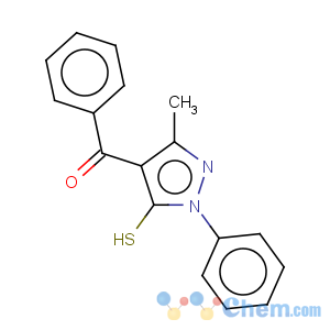 CAS No:79071-33-3 Methanone, (5-mercapto-3-methyl-1-phenyl-1H-pyrazol-4-yl)phenyl-