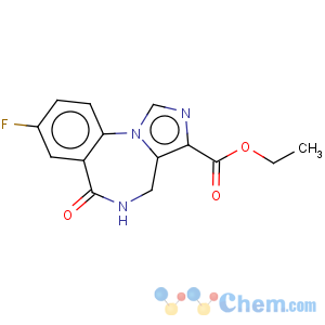 CAS No:79089-72-8 4H-Imidazo[1,5-a][1,4]benzodiazepine-3-carboxylicacid, 8-fluoro-5,6-dihydro-6-oxo-, ethyl ester
