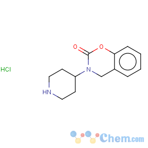 CAS No:79098-79-6 2H-1,3-Benzoxazin-2-one,3,4-dihydro-3-(4-piperidinyl)-, hydrochloride (1:1)