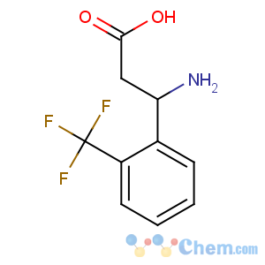CAS No:791582-16-6 (3R)-3-amino-3-[2-(trifluoromethyl)phenyl]propanoic acid