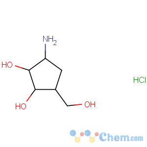 CAS No:79200-57-0 (1R,2S,3R,5R)-3-amino-5-(hydroxymethyl)cyclopentane-1,<br />2-diol