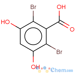 CAS No:79200-80-9 Benzoic acid,2,6-dibromo-3,5-dihydroxy-