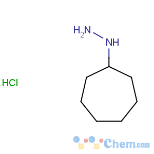 CAS No:79201-43-7 Hydrazine,cycloheptyl-, hydrochloride (1:1)