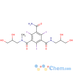 CAS No:79211-34-0 3-N,5-N-bis(2,3-dihydroxypropyl)-2,4,6-triiodo-5-N-methylbenzene-1,3,<br />5-tricarboxamide