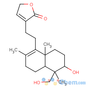 CAS No:79233-15-1 4-[2-[(4aS,5R,6R,8aR)-6-hydroxy-5-(hydroxymethyl)-2,5,8a-trimethyl-3,4,<br />4a,6,7,8-hexahydronaphthalen-1-yl]ethyl]-2H-furan-5-one