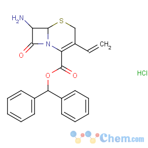 CAS No:79349-67-0 benzhydryl<br />(6S)-7-amino-3-ethenyl-8-oxo-5-thia-1-azabicyclo[4.2.0]oct-2-ene-2-<br />carboxylate