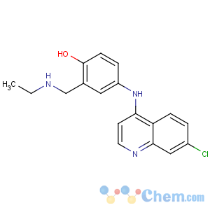 CAS No:79352-78-6 4-[(7-chloroquinolin-4-yl)amino]-2-(ethylaminomethyl)phenol