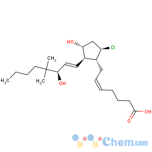 CAS No:79360-43-3 Prosta-5,13-dien-1-oicacid, 9-chloro-11,15-dihydroxy-16,16-dimethyl-, (5Z,9b,11a,13E,15R)-