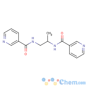CAS No:79455-30-4 N-[2-(pyridine-3-carbonylamino)propyl]pyridine-3-carboxamide