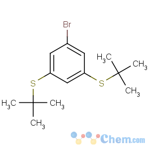 CAS No:795274-44-1 1-bromo-3,5-bis(tert-butylsulfanyl)benzene