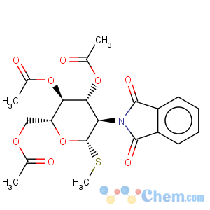CAS No:79528-48-6 b-D-Glucopyranoside, methyl2-deoxy-2-(1,3-dihydro-1,3-dioxo-2H-isoindol-2-yl)-1-thio-, 3,4,6-triacetate