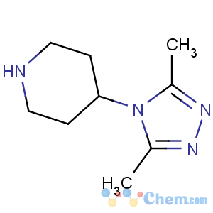 CAS No:795310-52-0 4-(3,5-dimethyl-1,2,4-triazol-4-yl)piperidine