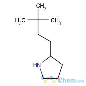 CAS No:795311-34-1 pyrrolidine, 2-(3,3-dimethylbutyl)- (9ci)