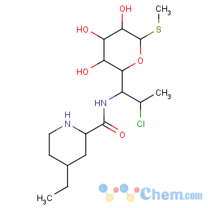 CAS No:79548-73-5 (2S,4R)-N-[(1S,2S)-2-chloro-1-[(2R,3R,4S,5R,6R)-3,4,<br />5-trihydroxy-6-methylsulfanyloxan-2-yl]propyl]-4-ethylpiperidine-2-<br />carboxamide