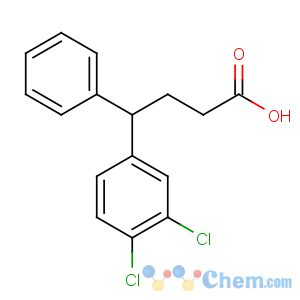 CAS No:79560-18-2 4-(3,4-dichlorophenyl)-4-phenylbutanoic acid