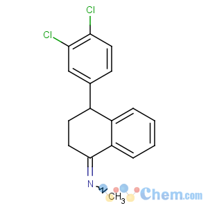 CAS No:79560-20-6 4-(3,4-dichlorophenyl)-N-methyl-3,4-dihydro-2H-naphthalen-1-imine