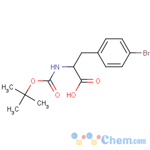 CAS No:79561-82-3 (2R)-3-(4-bromophenyl)-2-[(2-methylpropan-2-yl)oxycarbonylamino]<br />propanoic acid