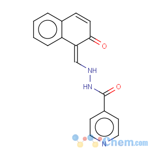 CAS No:796-42-9 N'-[(Z)-(2-oxonaphthalen-1(2H)-ylidene)methyl]pyridine-4-carbohydrazide