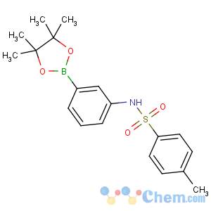CAS No:796061-08-0 4-methyl-N-[3-(4,4,5,5-tetramethyl-1,3,<br />2-dioxaborolan-2-yl)phenyl]benzenesulfonamide