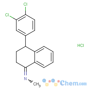 CAS No:79617-99-5 4-(3,4-dichlorophenyl)-N-methyl-3,<br />4-dihydro-2H-naphthalen-1-imine