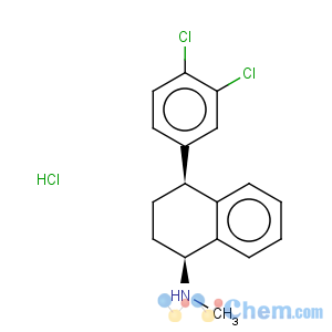 CAS No:79645-15-1 1-Naphthalenamine,4-(3,4-dichlorophenyl)-1,2,3,4-tetrahydro-N-methyl-, hydrochloride (1:1),(1R,4R)-