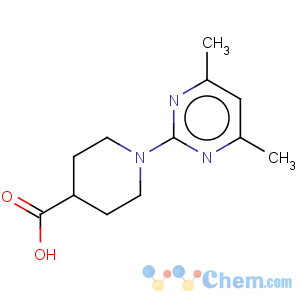 CAS No:797028-97-8 4-Piperidinecarboxylicacid, 1-(4,6-dimethyl-2-pyrimidinyl)-