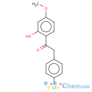 CAS No:79744-48-2 Ethanone,2-(4-chlorophenyl)-1-(2-hydroxy-4-methoxyphenyl)-