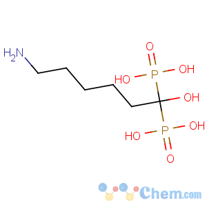CAS No:79778-41-9 Phosphonic acid,P,P'-(6-amino-1-hydroxyhexylidene)bis-
