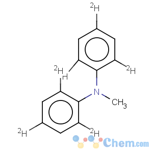 CAS No:79825-74-4 Benzen-2,4,6-d3-amine,N-methyl-N-(phenyl-2,4,6-d3)- (9CI)