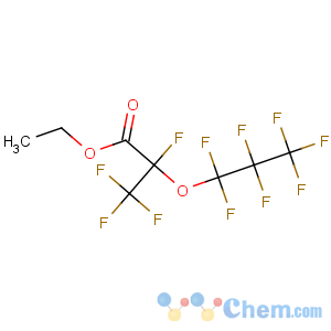 CAS No:79851-29-9 Propanoic acid,2,3,3,3-tetrafluoro-2-(1,1,2,2,3,3,3-heptafluoropropoxy)-, ethyl ester