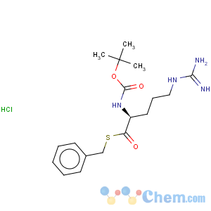 CAS No:79864-22-5 Pentanethioic acid,5-[(aminoiminomethyl)amino]-2-[[(1,1-dimethylethoxy)carbonyl]amino]-,S-(phenylmethyl) ester, monohydrochloride, (S)- (9CI)