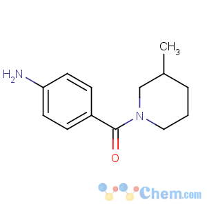 CAS No:79868-21-6 Methanone,(4-aminophenyl)(3-methyl-1-piperidinyl)-