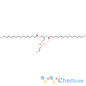 CAS No:79907-73-6 Hexadecanoic acid,(1R)-1-[[[(2-bromoethoxy)hydroxyphosphinyl]oxy]methyl]-1,2-ethanediyl ester(9CI)