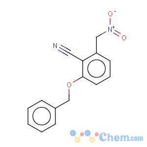 CAS No:79966-73-7 Benzeneacetonitrile,2-nitro-6-(phenylmethoxy)-