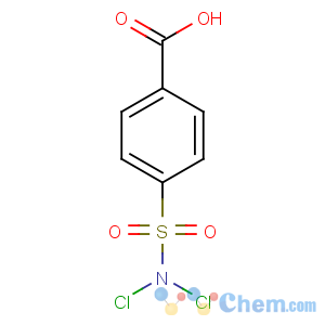 CAS No:80-13-7 4-(dichlorosulfamoyl)benzoic acid