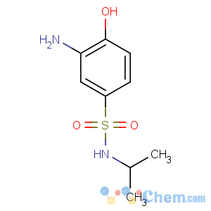 CAS No:80-19-3 Benzenesulfonamide,3-amino-4-hydroxy-N-(1-methylethyl)-