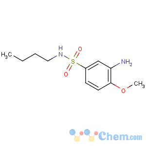 CAS No:80-22-8 3-amino-N-butyl-4-methoxybenzenesulfonamide