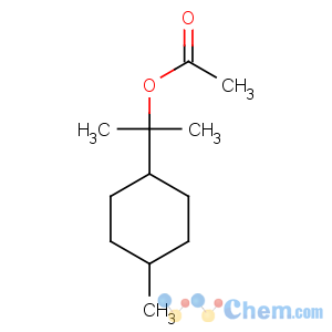 CAS No:80-25-1 2-(4-methylcyclohexyl)propan-2-yl acetate