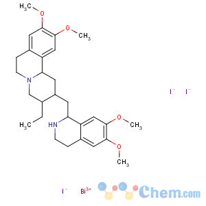 CAS No:8001-15-8 Emetine bismuth iodide