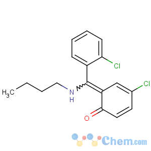 CAS No:80018-06-0 (6Z)-6-[butylamino-(2-chlorophenyl)methylidene]-4-chlorocyclohexa-2,<br />4-dien-1-one