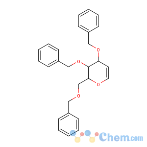 CAS No:80040-79-5 (2R,3R,4R)-3,4-bis(phenylmethoxy)-2-(phenylmethoxymethyl)-3,<br />4-dihydro-2H-pyran