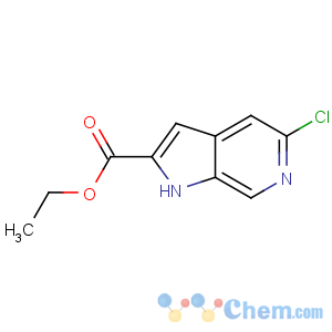 CAS No:800401-67-6 ethyl 5-chloro-1H-pyrrolo[2,3-c]pyridine-2-carboxylate