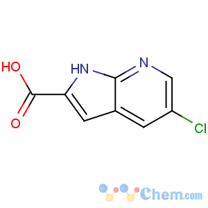 CAS No:800401-84-7 5-chloro-1H-pyrrolo[2,3-b]pyridine-2-carboxylic acid