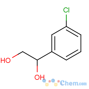 CAS No:80051-04-3 (1R)-1-(3-chlorophenyl)ethane-1,2-diol