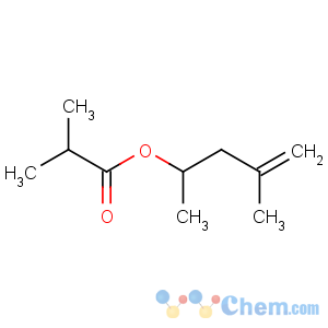 CAS No:80118-06-5 4-methylpent-4-en-2-yl 2-methylpropanoate