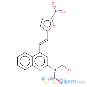 CAS No:802-42-6 ({4-[(E)-2-(5-nitrofuran-2-yl)ethenyl]quinolin-2-yl}imino)dimethanol