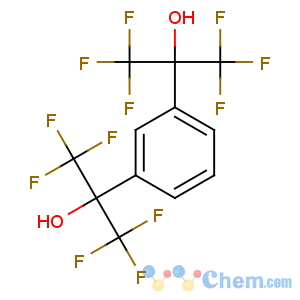 CAS No:802-93-7 1,1,1,3,3,3-hexafluoro-2-[3-(1,1,1,3,3,<br />3-hexafluoro-2-hydroxypropan-2-yl)phenyl]propan-2-ol