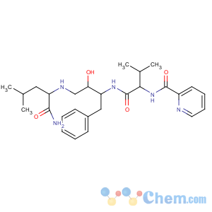 CAS No:8021-36-1 N-[(2S)-1-[[(2S,<br />3S)-4-[[(2S)-1-amino-4-methyl-1-oxopentan-2-yl]amino]-3-hydroxy-1-<br />phenylbutan-2-yl]amino]-3-methyl-1-oxobutan-2-yl]pyridine-2-carboxamide
